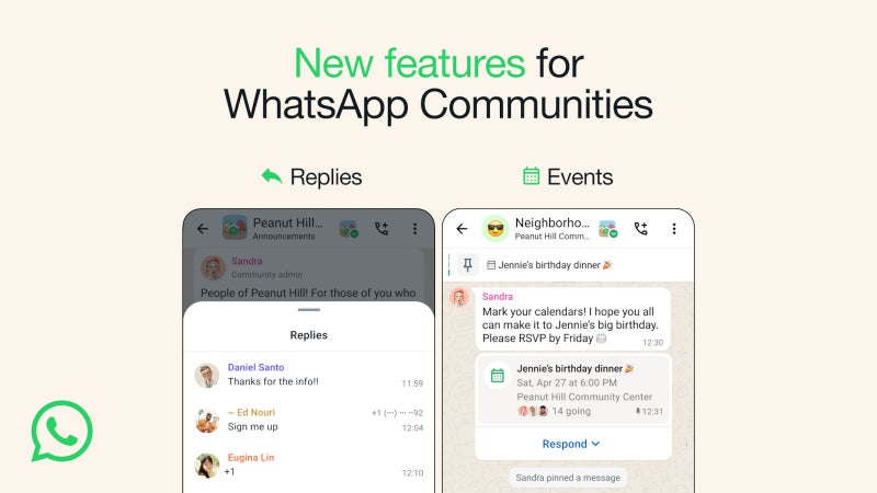 WhatsApp rolls out new features for Communities and groups