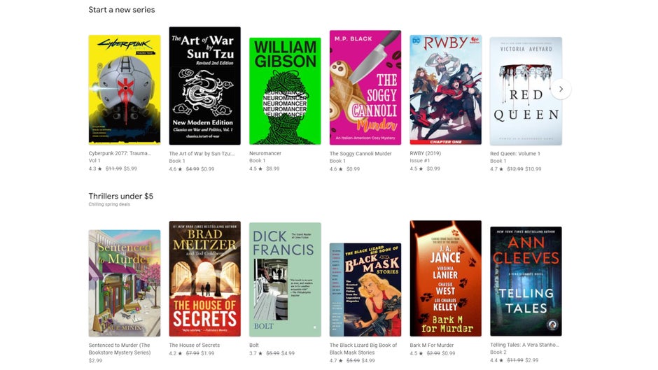 Google Play Books has four new features - PhoneArena