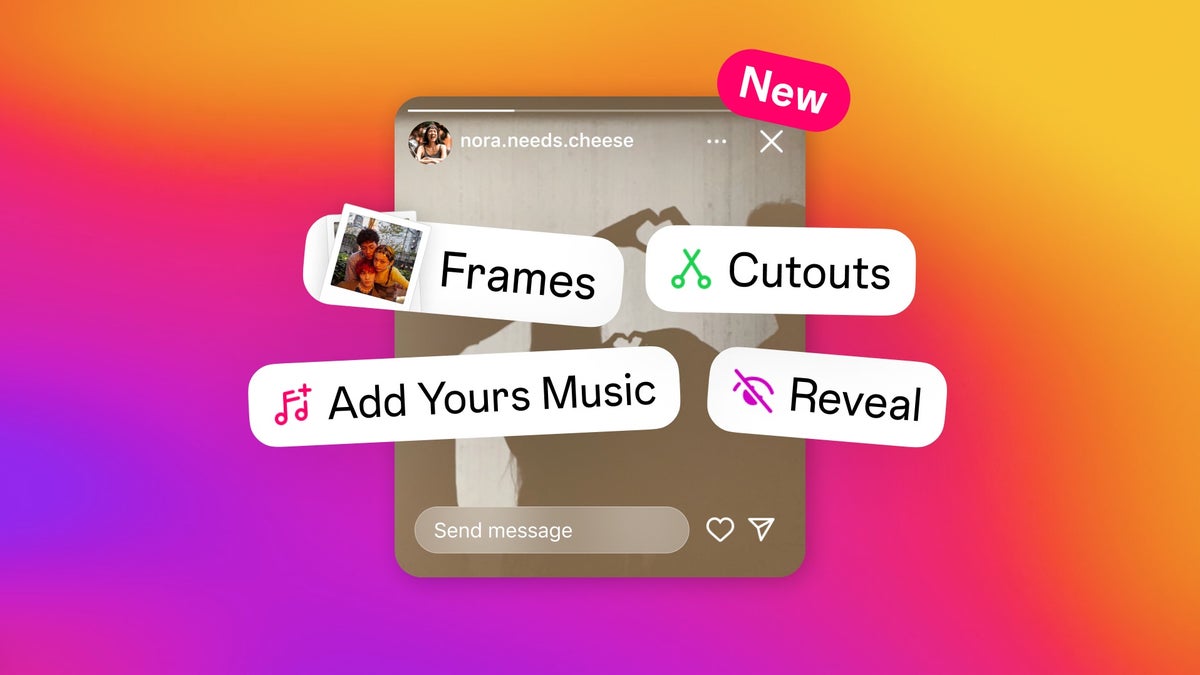 Instagram adds music-powered templates for Stories
