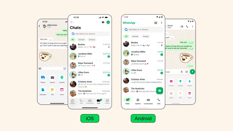 WhatsApp gets a fresh new look and dark mode as redesign rolls out to all users