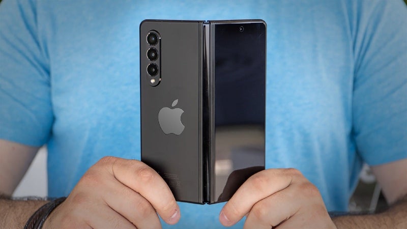 The crease on the foldable iPhone could be less visible thanks to Samsung's 'thicker' solution