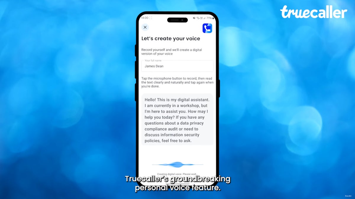 Truecaller’s AI gets Microsoft’s new Personal Voice speech feature