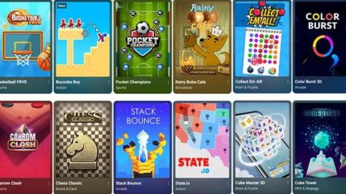 YouTube Playables expands to more users, Brings games to the mobile app and web