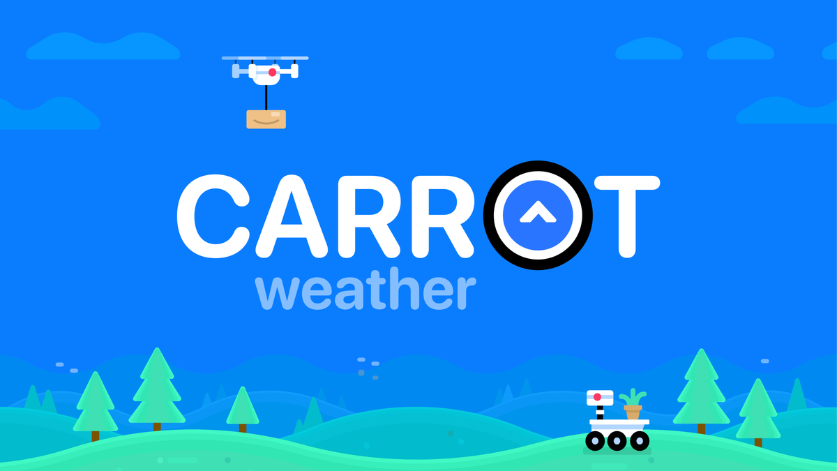 Is it raining robots? Carrot Weather gets a whimsical upgrade in Version 6.0