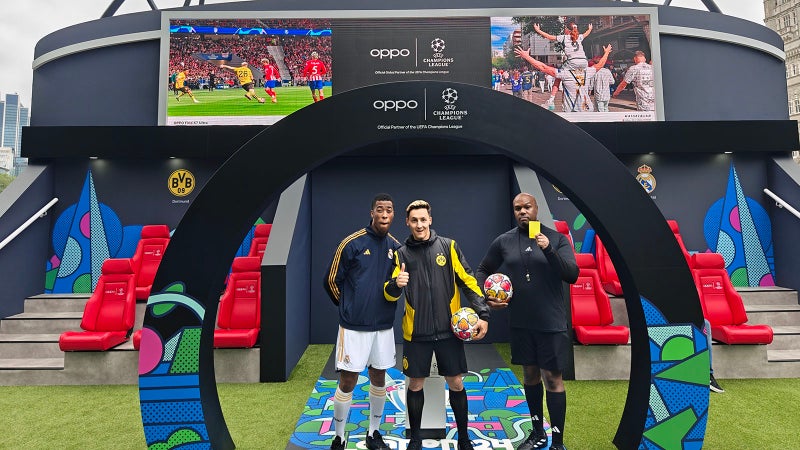 Champions League final festivities mark Oppo's grand return with Find X7 Ultra camera prowess