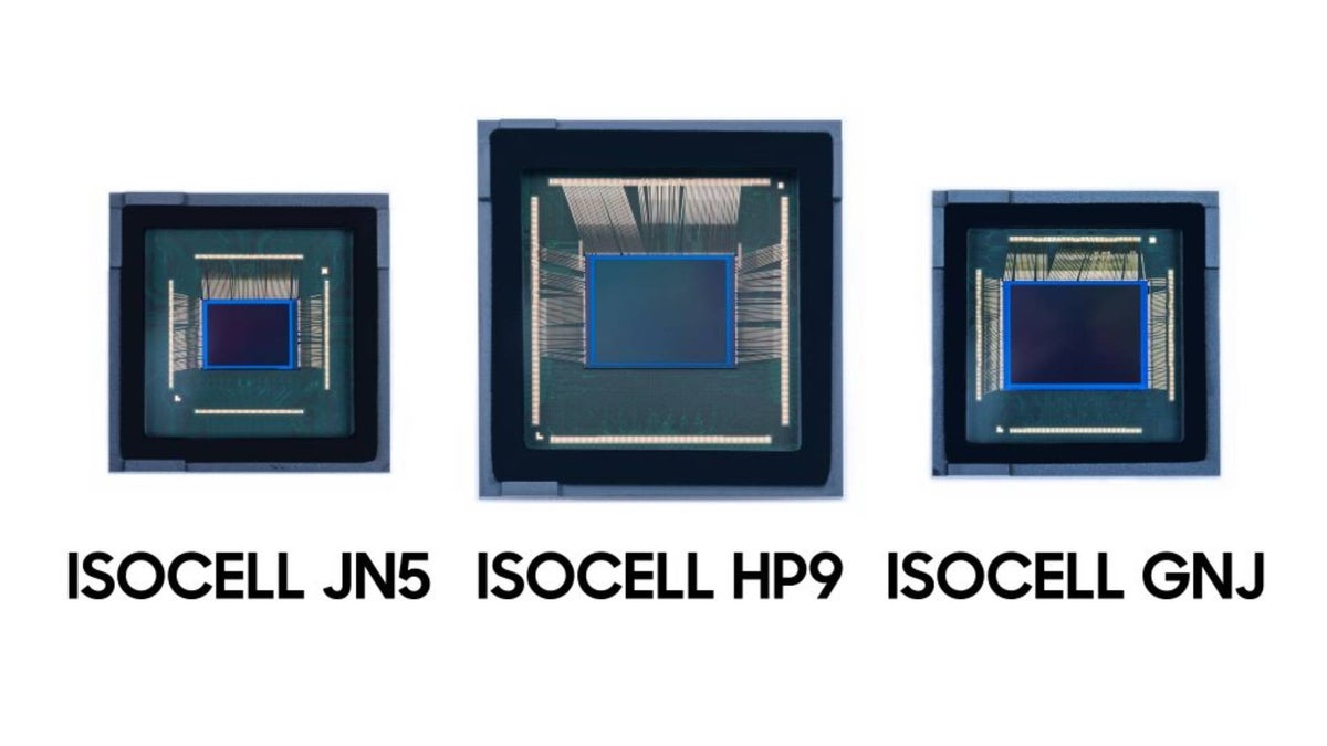 Three new camera sensors from Samsung: ISOCELL HP9, ISOCELL GNJ, and ISOCELL JN5
