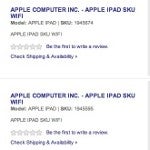 Best Buy's 3 placeholder SKU's for the Wi-Fi Apple iPad suggest the sequel  is coming soon - PhoneArena