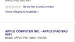 Best Buy's 3 placeholder SKU's for the Wi-Fi Apple iPad suggest the sequel is coming soon