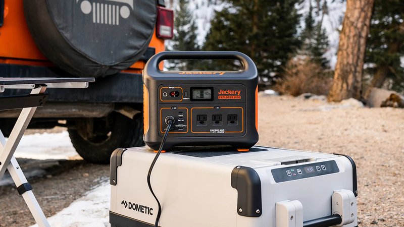 The Jackery Explorer 1000 is half off and the portable power station to get