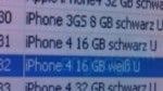 Vodafone Germany’s inventory system reveals a white iPhone 4 model