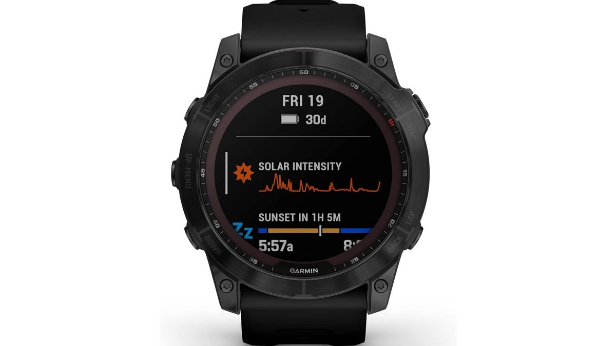The Garmin Fenix 7X Sapphire Solar pulls out all the stops and costs a whopping 0 less than usual