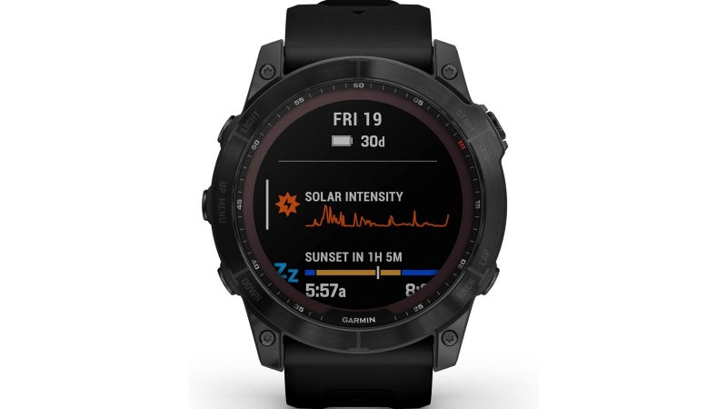The Garmin Fenix 7X Sapphire Solar pulls out all the stops and costs a whopping $250 less than usual