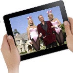 iPad getting naughty with an uncensored Playboy app
