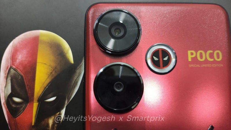 One for the Marvel fans: a possible Poco F6 Deadpool & Wolverine Edition leaked