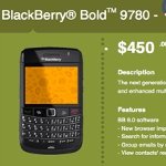 WIND nabs the BlackBerry Bold 9780 & is selling it for $450