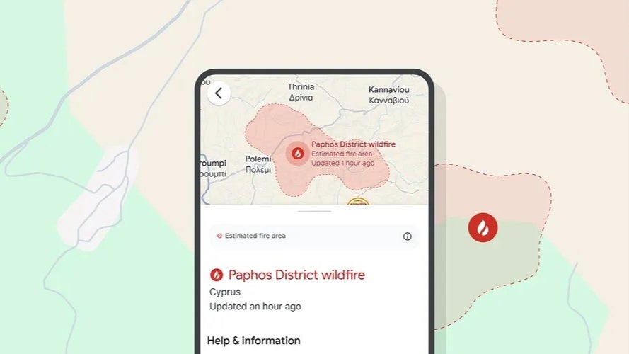 Google expands its wildfire tracker to more countries - PhoneArena