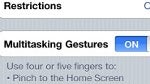 Leaked photo hints that multitasking gestures are tested on the iPhone 4?