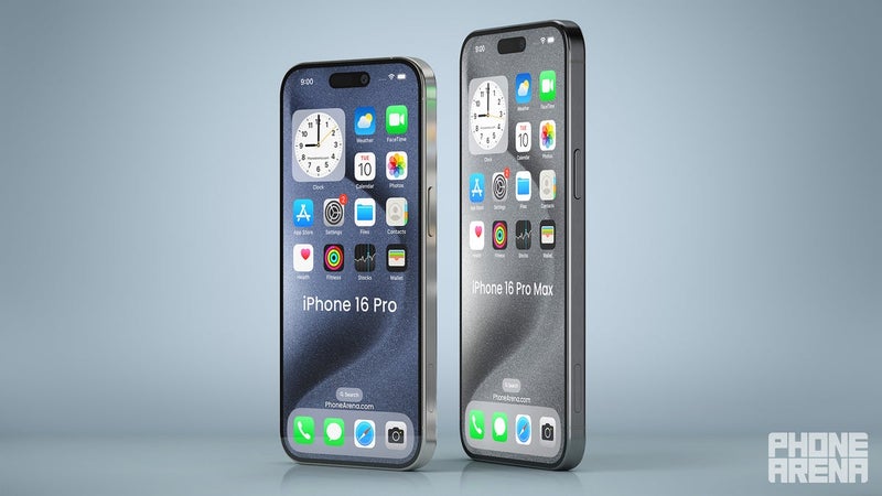 These iPhone 16 Pro dummy units show us the expected color options for the upcoming model