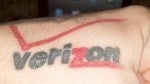 Verizon tattoo takes fanboyism to the next level