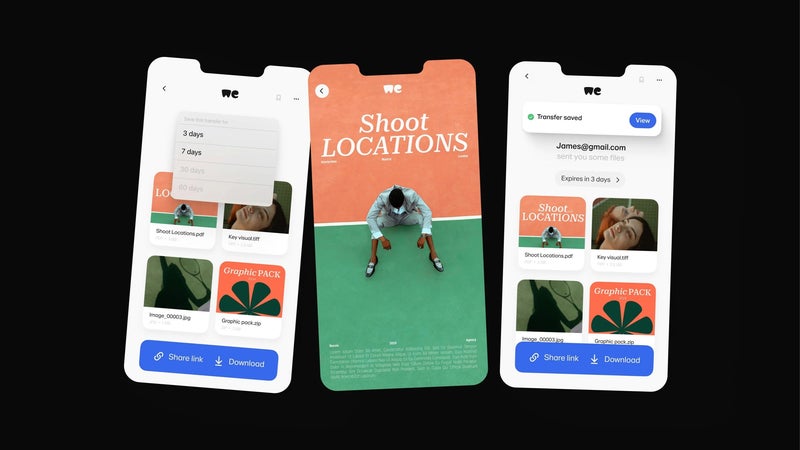 WeTransfer on mobile now lets you extend link expiration dates: Check out how