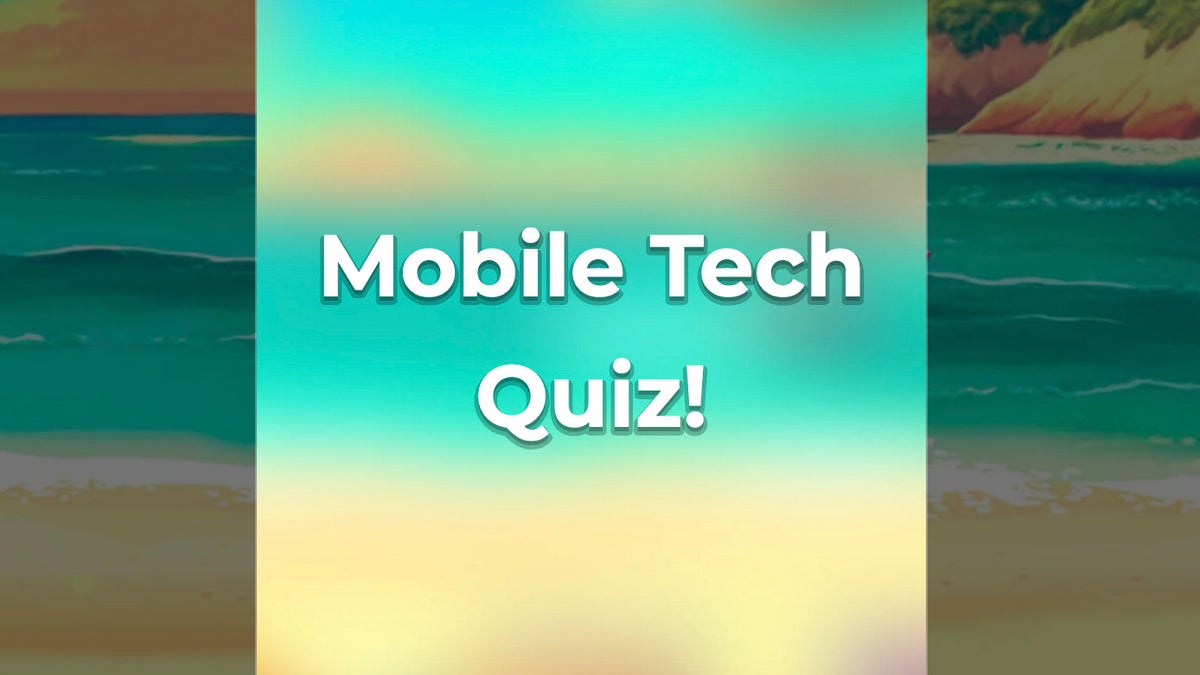 Mobile Tech Quiz Live: sign up to play with us next week!