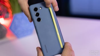 A photo of the Samsung Galaxy Z Fold 5 with S Pen