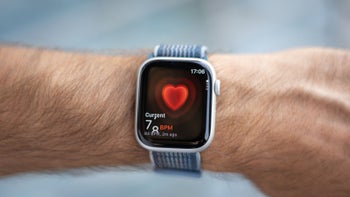 Heart rate monitor on the Apple Watch Series 9