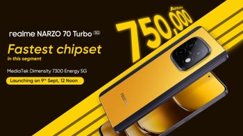 Realme NARZO 70 Turbo teaser