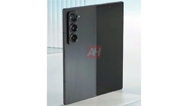 Leaked render shows off the wasp waist of Samsung's impending Galaxy Z Fold Special Edition