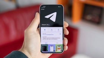 Telegram app on Apple's App Store.