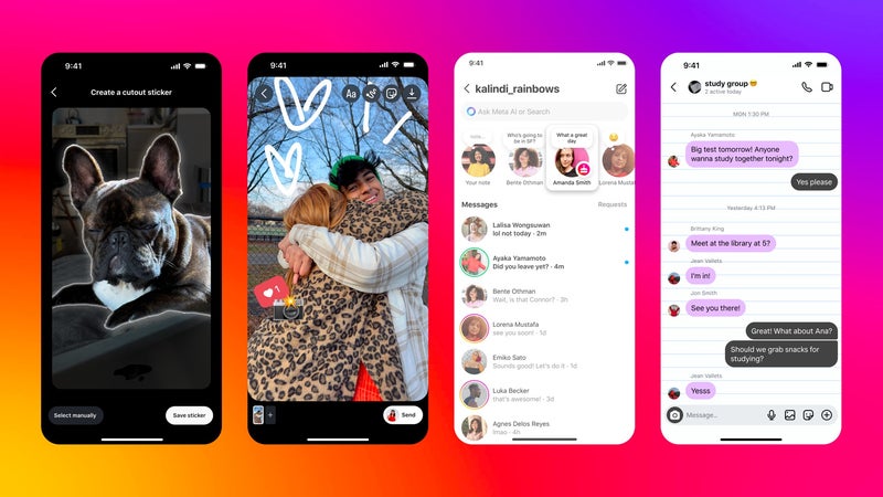 Instagram DMs get a creative boost with new features