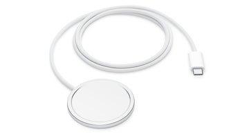 The new MagSafe charger on a white background.