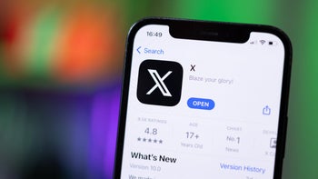 The X app in Apple's App Store.