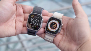 A photo of two Apple Watch Ultra Series 2 watches