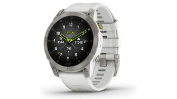 Garmin Epix Gen 2 Sapphire Edition with white titanium case