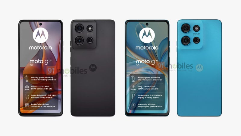 The highly awaited Moto G75 mid-ranger has leaked in new images