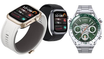 A collage of the new Huawei watches.