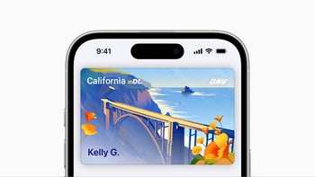 Digital ID displayed in the Apple Wallet app open on an iPhone.