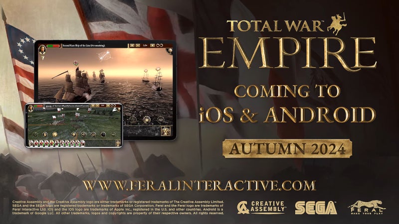 Total War: Empire coming soon to Android and iOS devices