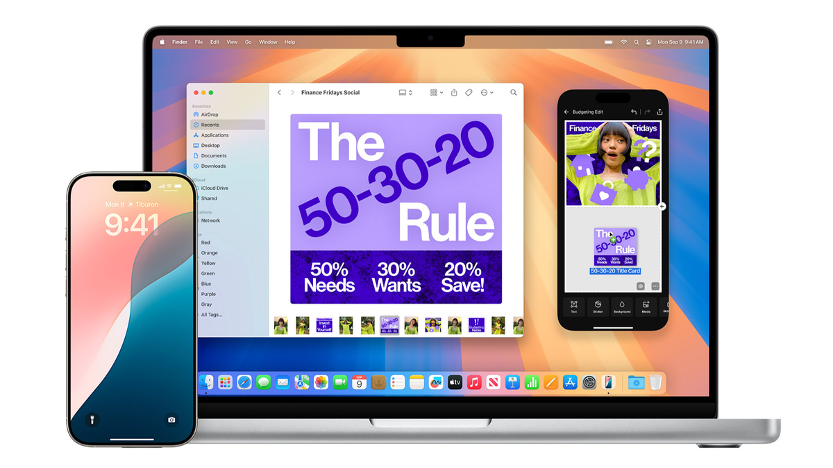 iOS 18.1 beta brings drag-and-drop functionality to iPhone Mirroring