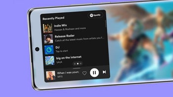 OnePlus Spotify overlay