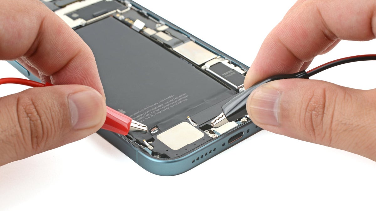 iPhone 16 battery replacement takes only 90 seconds