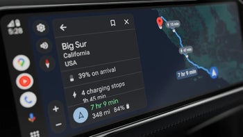 An image of the Android Auto interface