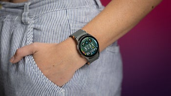 The Samsung Galaxy Watch 7 is worn on the wrist of a user whose hand is in a pants pocket.