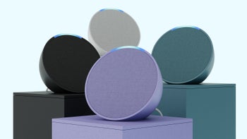 Amazon Echo Pop smart speaker in four colors