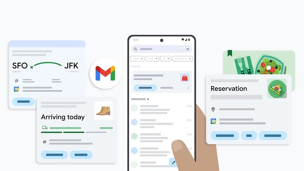 Gmail revamps summary cards to streamline email organization