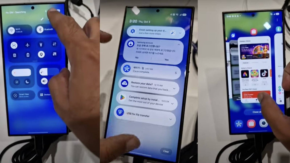 It’s giving iOS: Galaxy S24 Ultra spotted running One UI 7, months before 2025 release