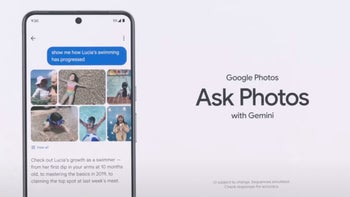 Rolling out now is "Ask Photos," the AI feature that uses the Google Photos app to answer queries