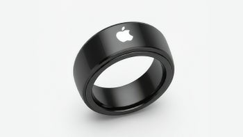 An AI-generated image of an Apple Smart Ring concept