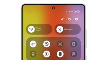 Galaxy S25 Ultra interface mockup reveals the new One UI 7 control center